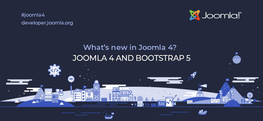 Joomla 4 kommt mit Bootstrap 5